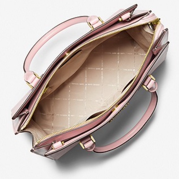 Michael Kors Dillon Leather Satchel Bag - Picture 8 of 10